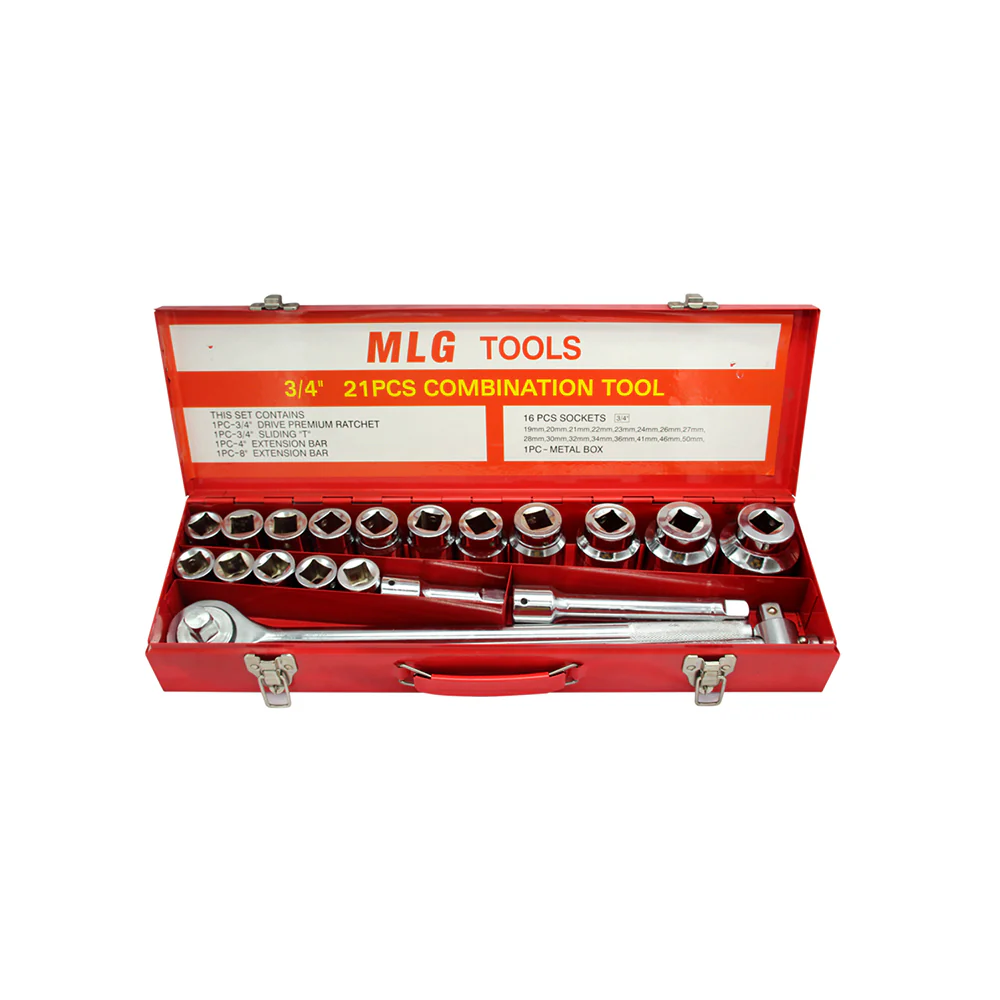 Socket Wrench Set (21 pieces)(3/4 Inch) - Image 3