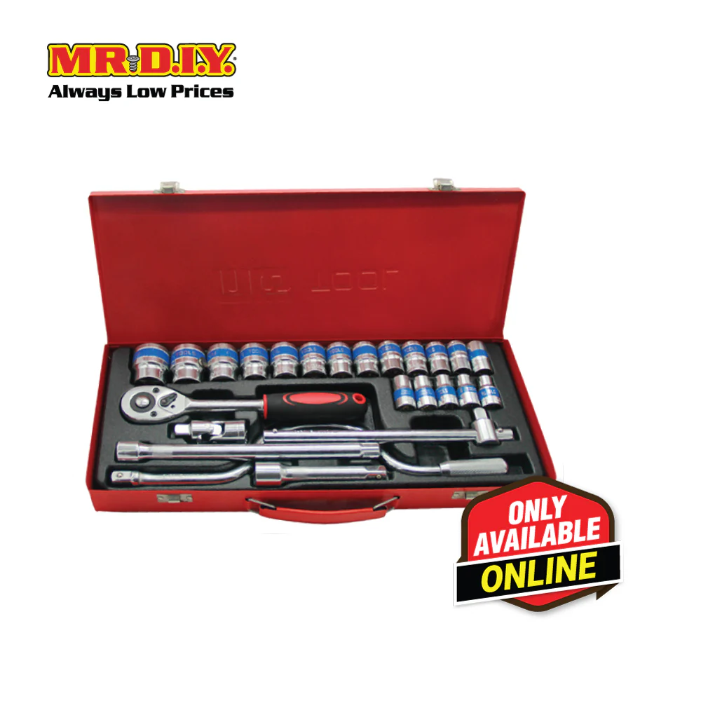 Socket Wrench Set 6203-1 (25 pieces) (1/2 Inch)