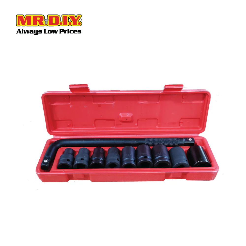 Socket Wrench Set Size- L (10 pieces)(1/2 Inch) - Image 3
