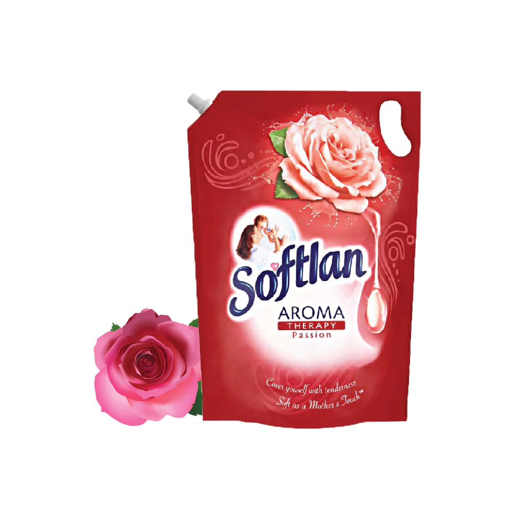 SOFTLAN Fabric Conditioner Aromatherapy Passion Refill Pack (1.5L) - Image 5