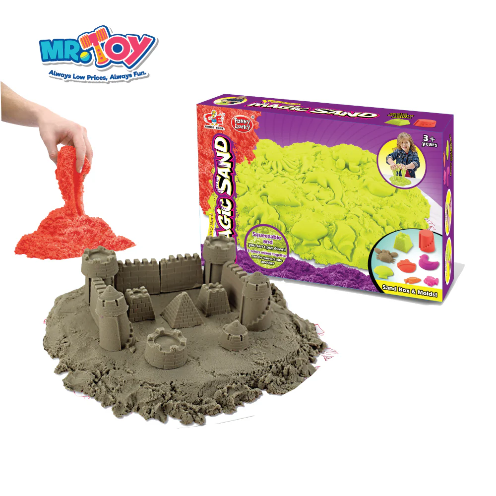 Space Magic Sand Playset Castle For Kids 500G - Image 2
