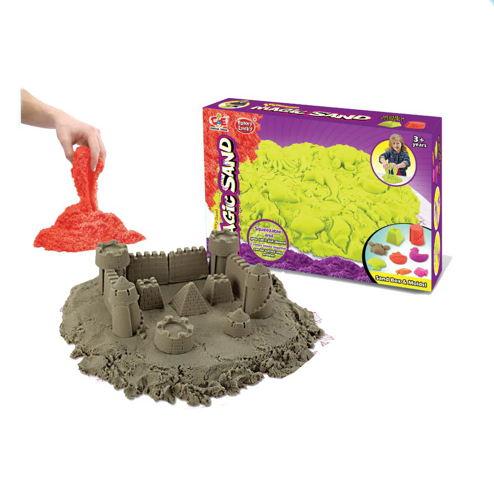 Space Magic Sand Playset Castle For Kids 500G - Image 3