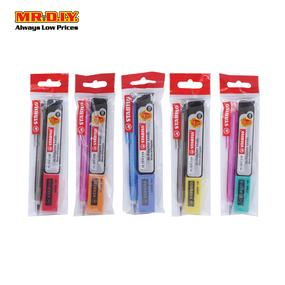 (MR.DIY) STABILO Mechanical Pencil & Statioanry Set (0.5mm) - Image 3