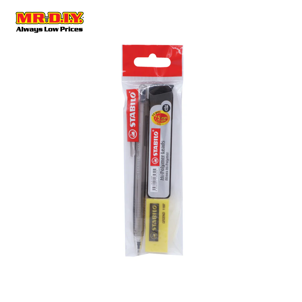 (MR.DIY) STABILO Mechanical Pencil & Statioanry Set (0.5mm) - Image 4