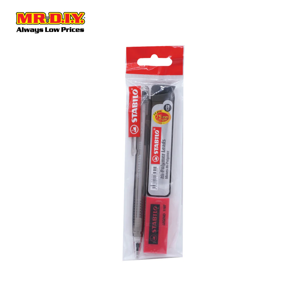 (MR.DIY) STABILO Mechanical Pencil & Statioanry Set (0.5mm) - Image 5