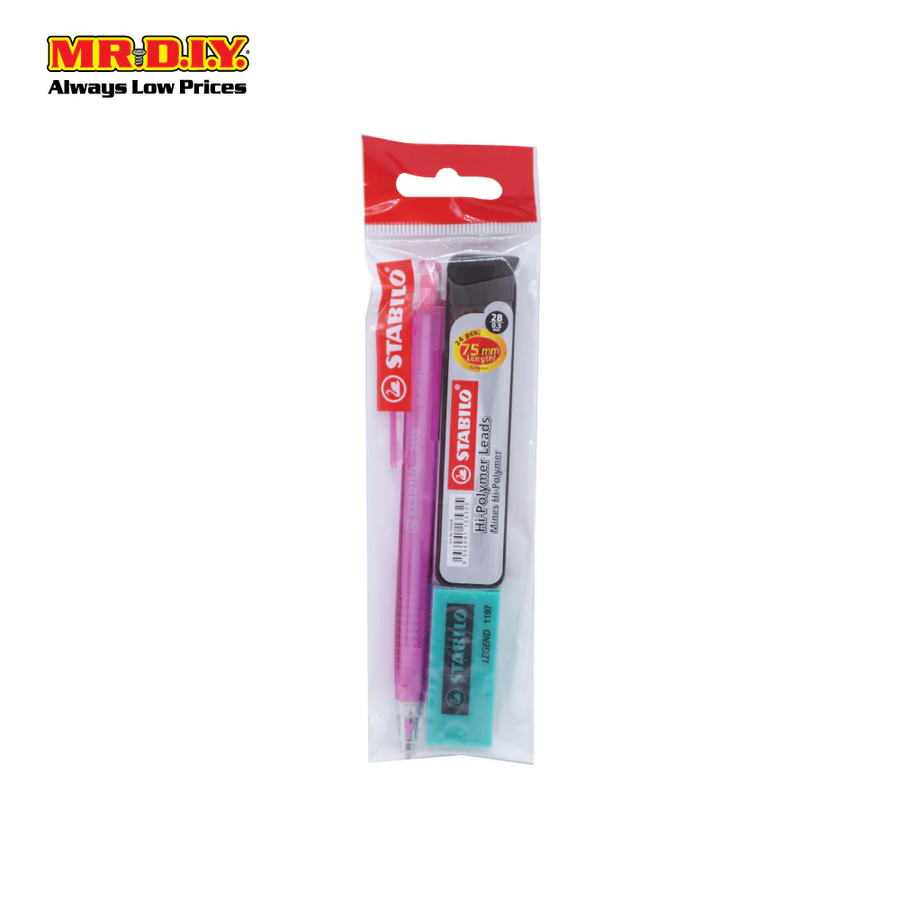 (MR.DIY) STABILO Mechanical Pencil & Statioanry Set (0.5mm) - Image 7