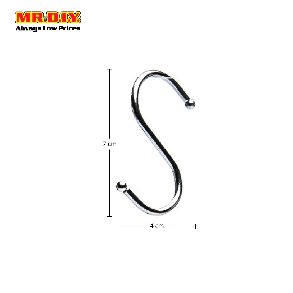 Stainless Steel S Hooks (5 pieces) - Image 4
