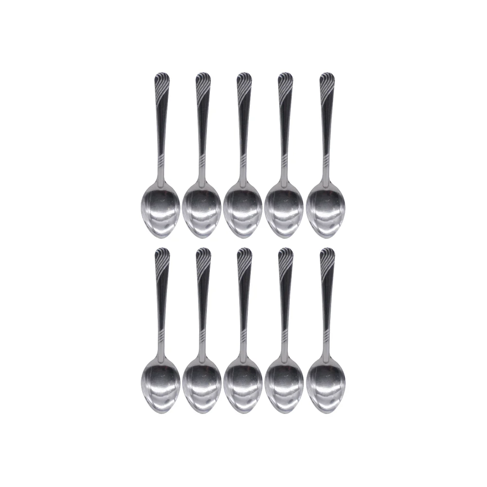 (MR. DIY) Stainless Steel Spoon 10 PCS - Image 5