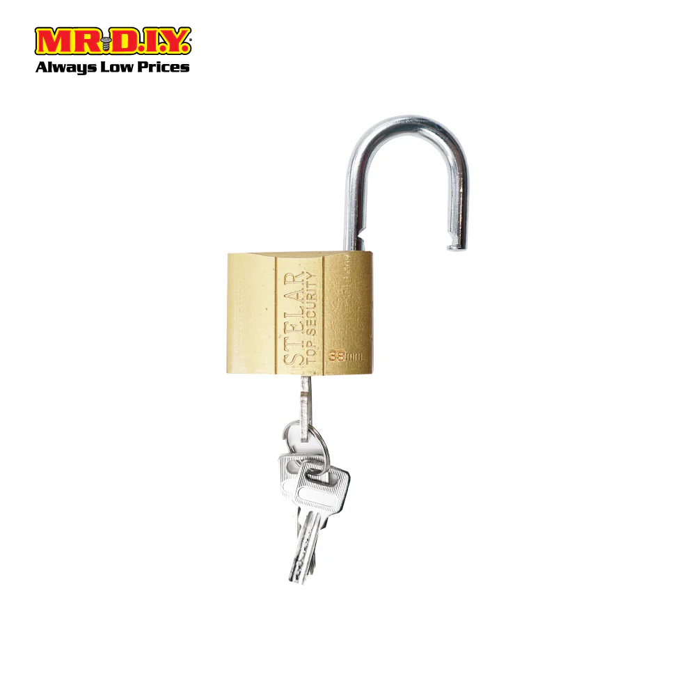 STELAR Brass Padlock (38mm) - Image 2