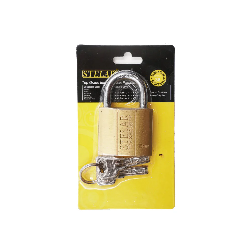 STELAR Brass Padlock (38mm) - Image 5