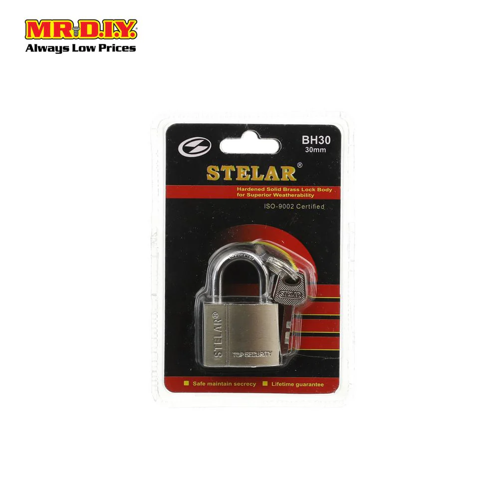 STELAR Heavy Duty Padlock 30mm - Image 3