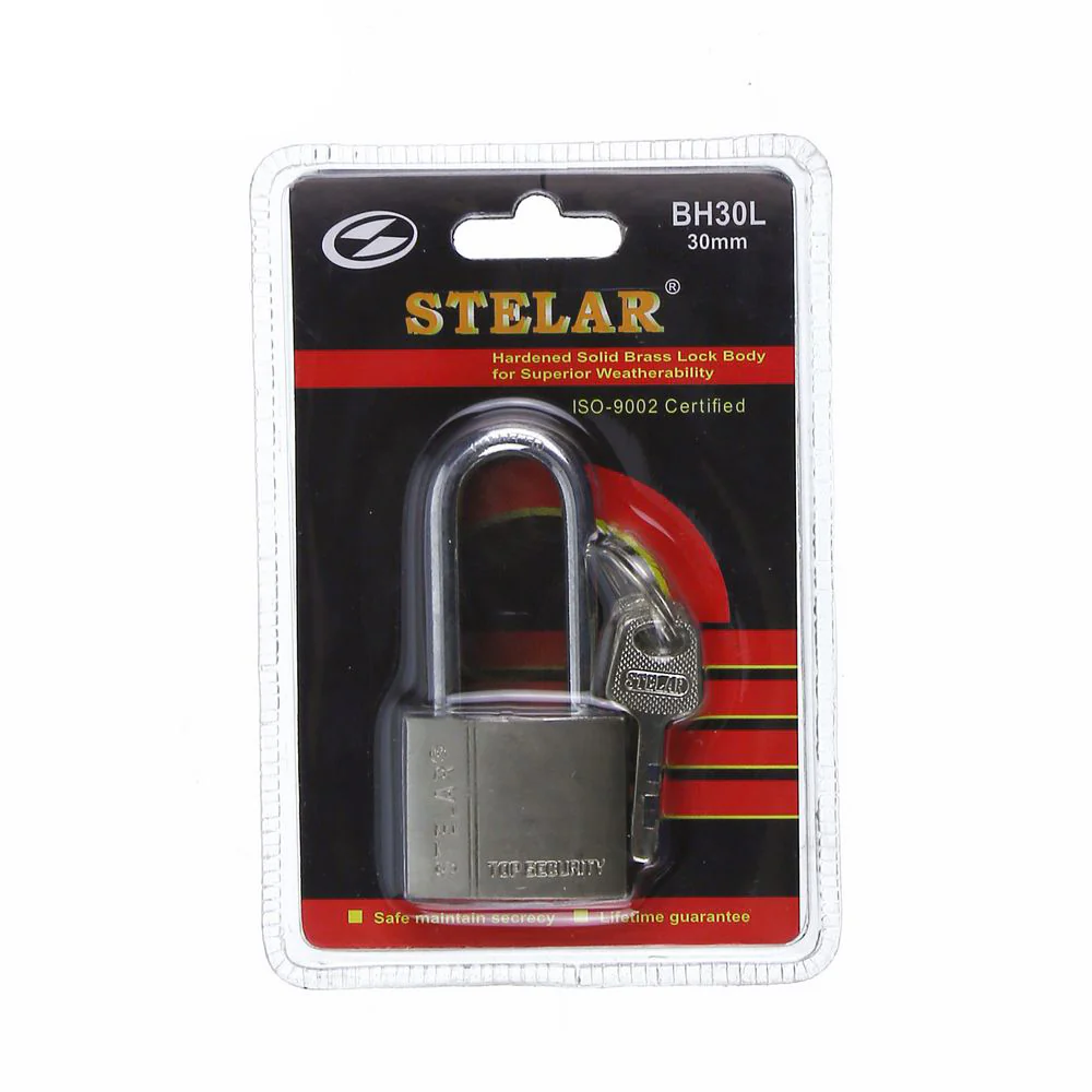 STELAR Padlock - Long Shackle 30mm - Image 3
