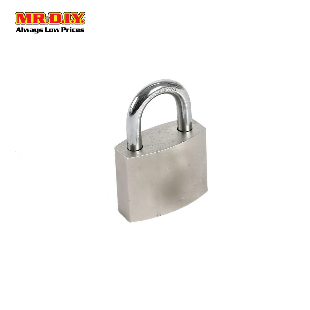 (MR.DIY) Stainless Steel Heavy-Duty Security Padlock Double Lock (50mm) (5pcs) - Image 4