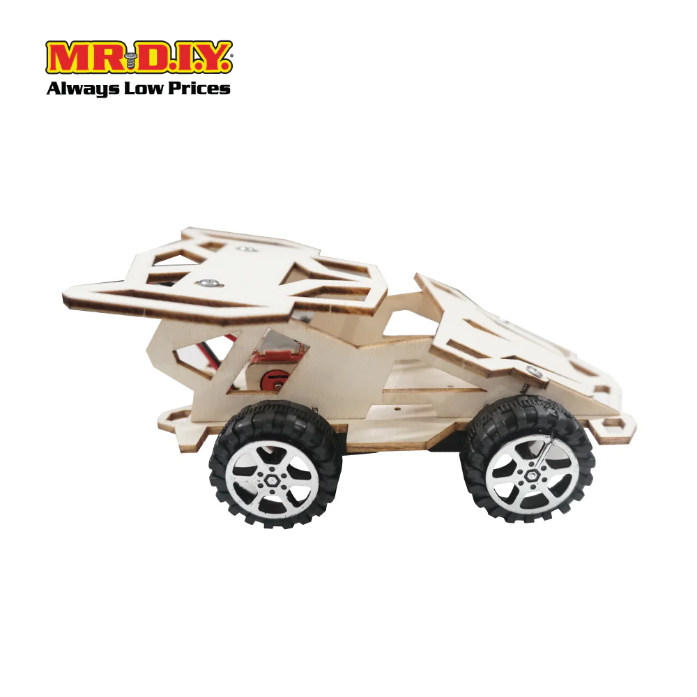 STEM Handmade Science Tinkering Kids Toys Electric Four Wheel Drive Car - Image 3
