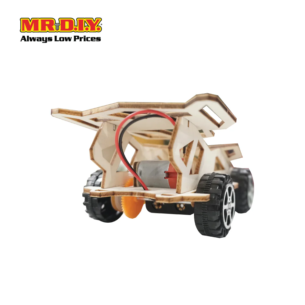 STEM Handmade Science Tinkering Kids Toys Electric Four Wheel Drive Car - Image 4