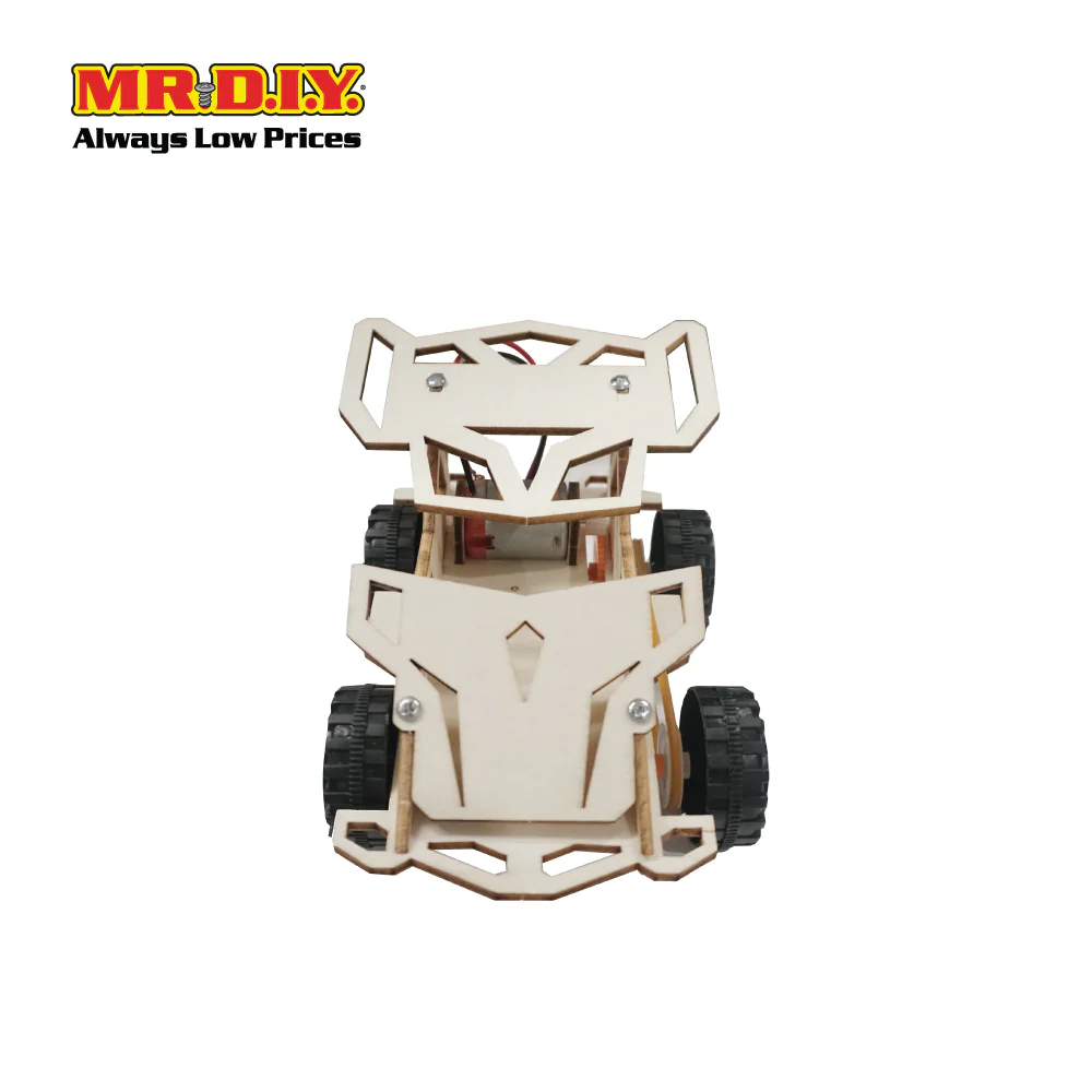 STEM Handmade Science Tinkering Kids Toys Electric Four Wheel Drive Car - Image 5
