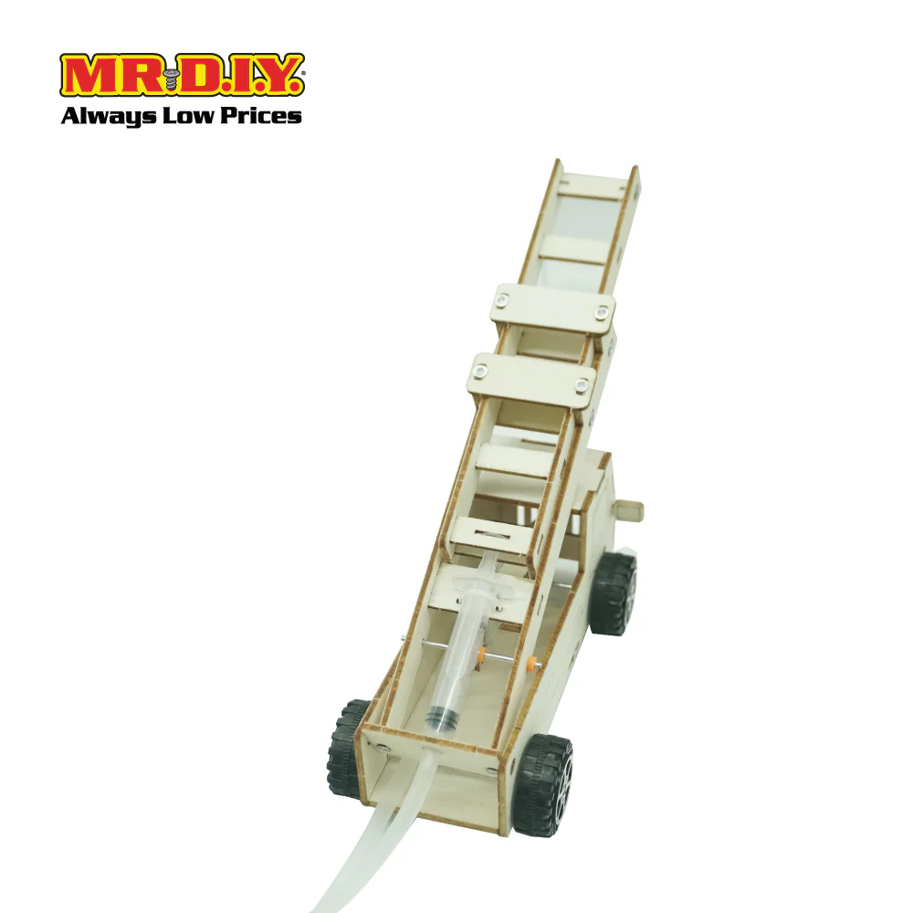 STEM Handmade Science Tinkering Kids Toys Fire Ladder Truck - Image 2