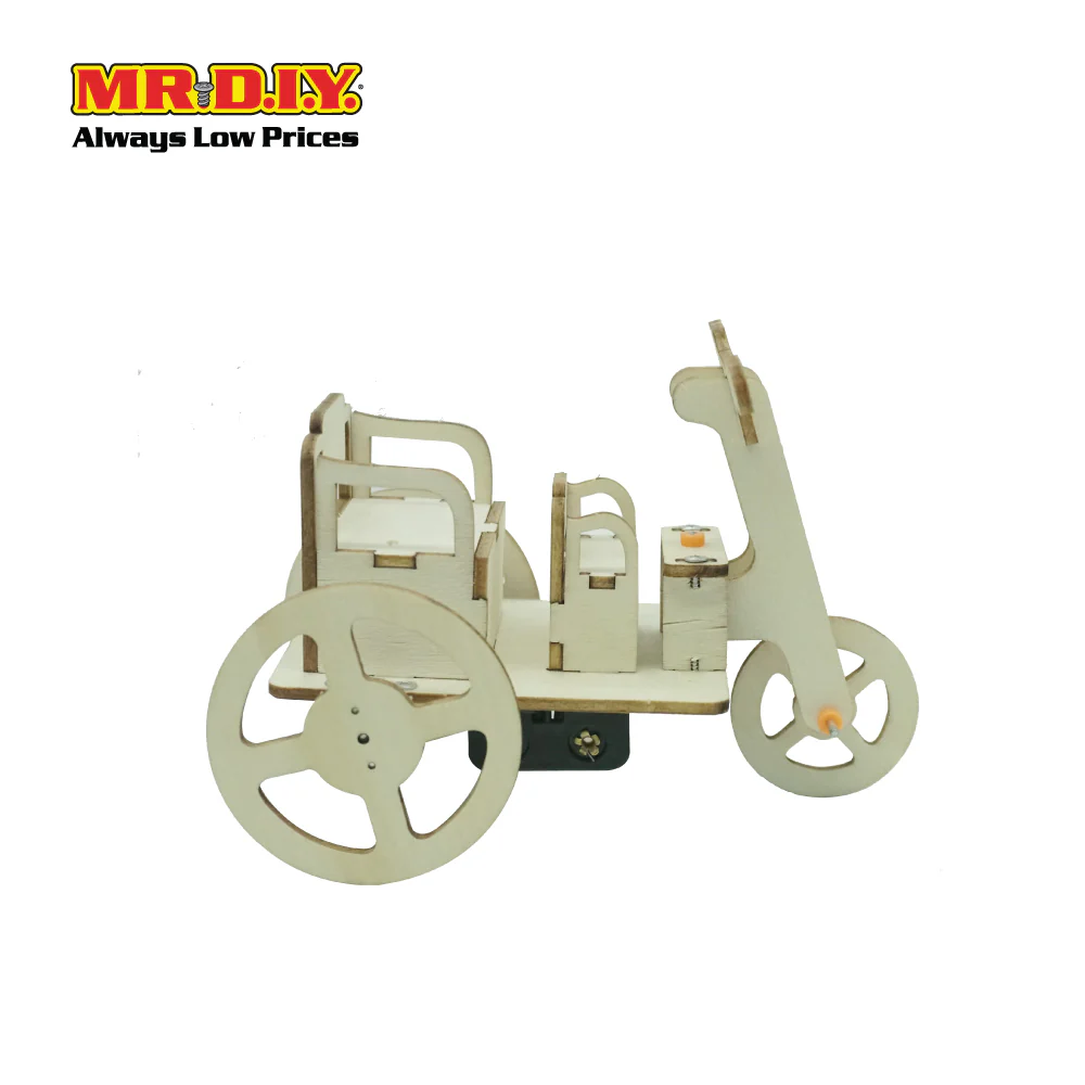 STEM Handmade Science Tinkering Kids Toys Electric Tricycle - Image 4