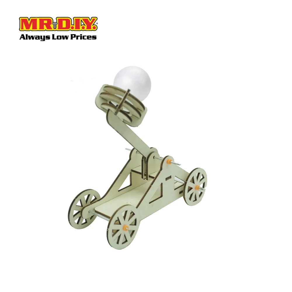 STEM Handmade Science Tinkering Kids Toys Catapult - Image 3