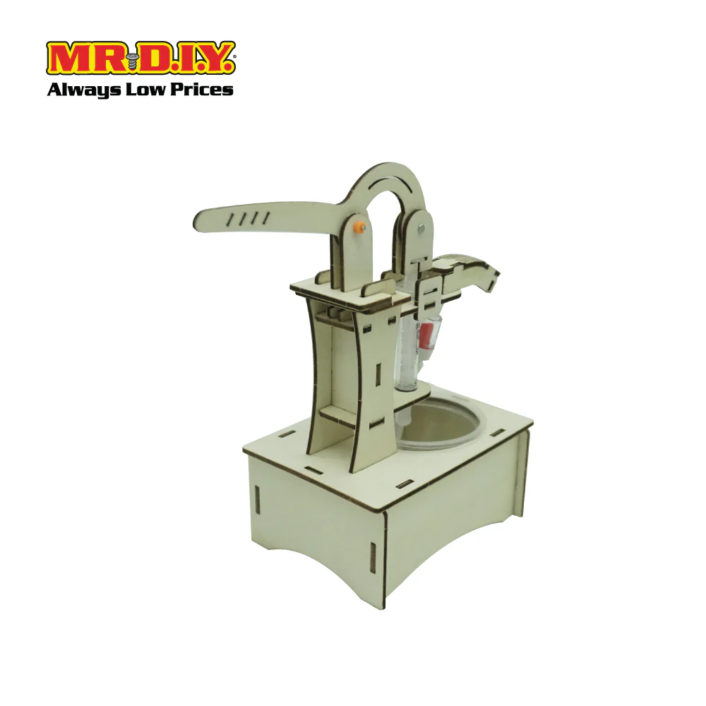 STEM Handmade Science Tinkering Kids Toys Hand Operated Water Pump - Image 2