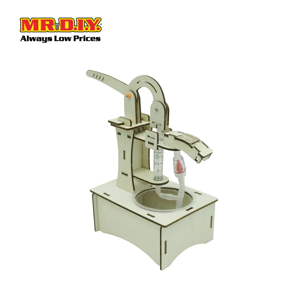 STEM Handmade Science Tinkering Kids Toys Hand Operated Water Pump - Image 3