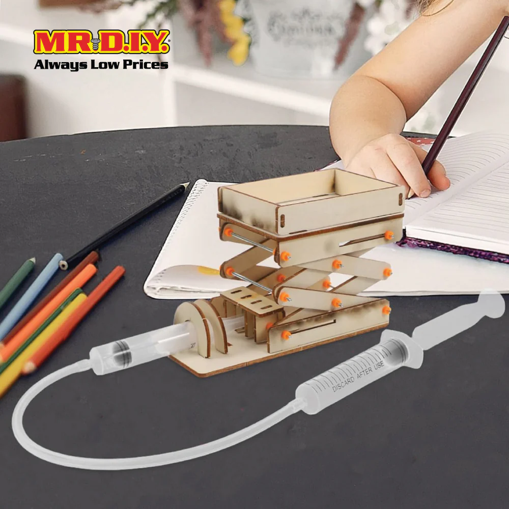 STEM Handmade Science Tinkering Kids Toys Hydraulic Lifting Platform - Image 6