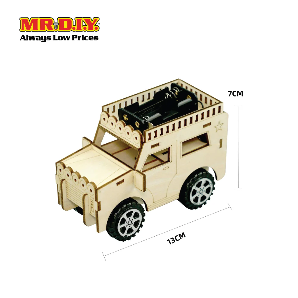 STEM Handmade Science Tinkering Kids Toys Jeep Car - Image 6