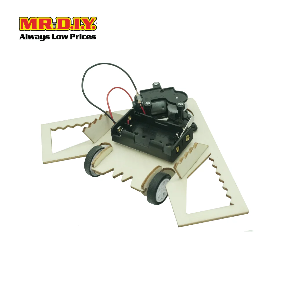 STEM Handmade Science Tinkering Kids Toys Obstacle Avoiding Robot - Image 5