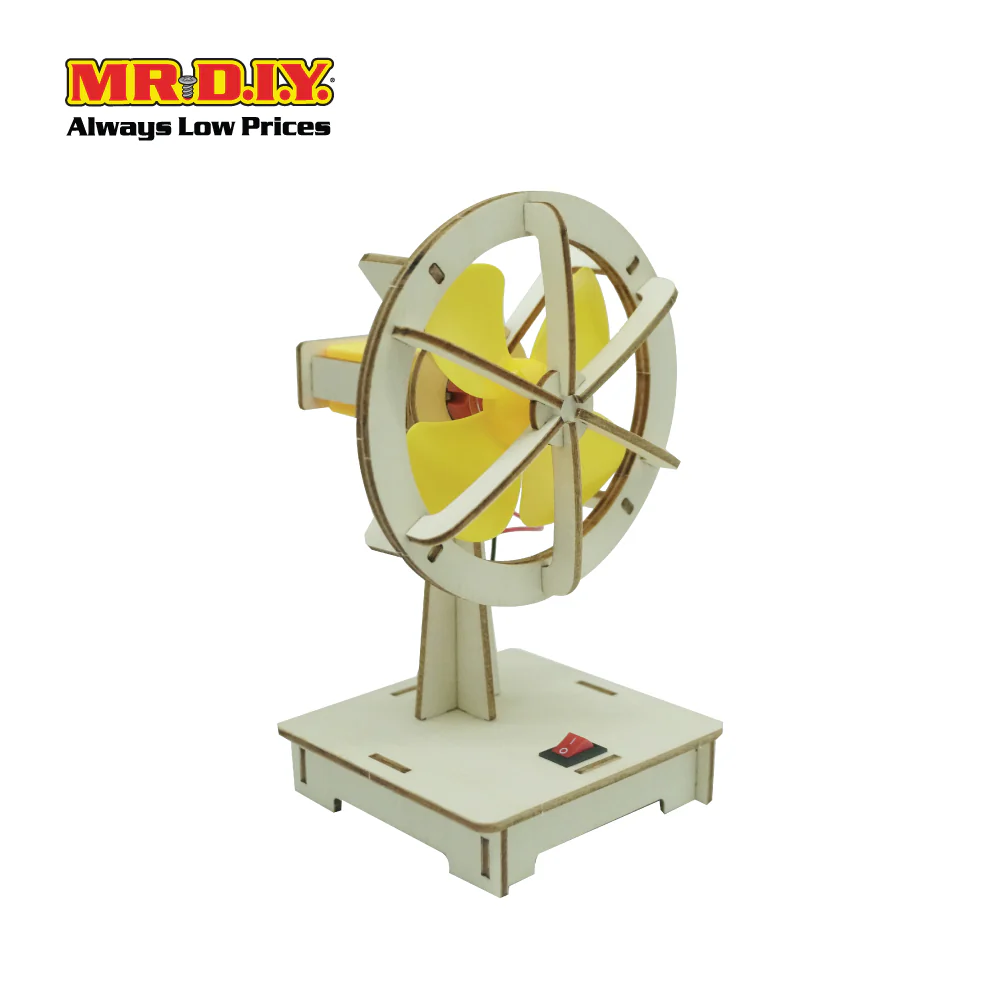 STEM Handmade Science Tinkering Kids Toys Oscillating Fan - Image 4