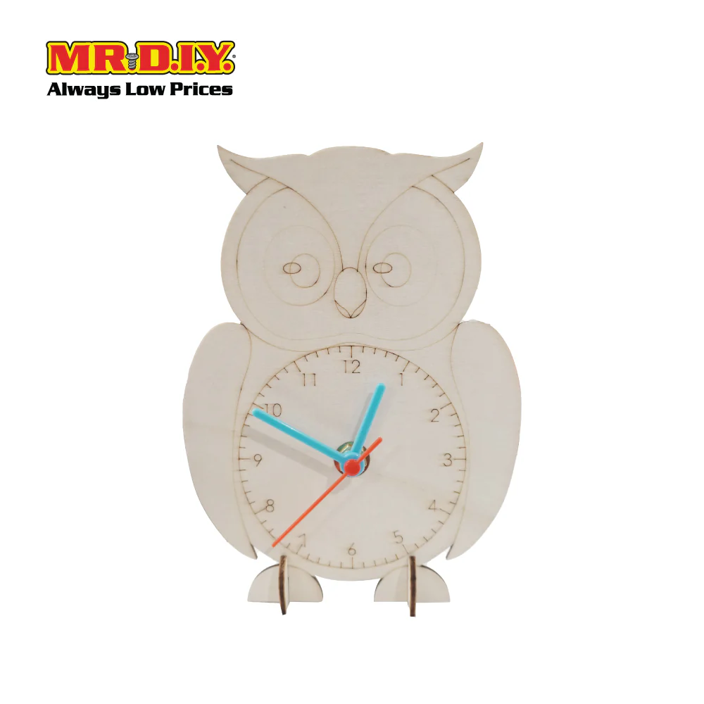 STEM Handmade Science Tinkering Kids Toys Owl Clock - Image 4