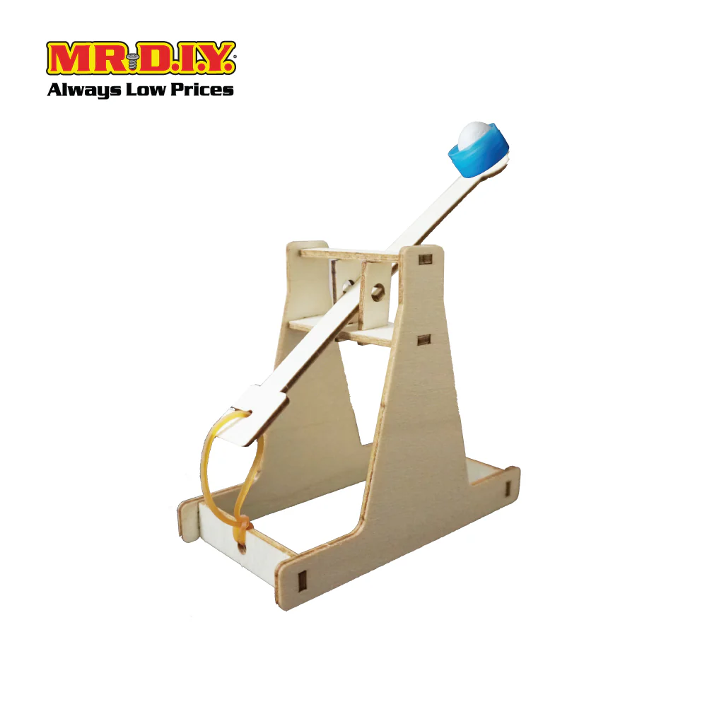 STEM Handmade Science Tinkering Kids Toys Stone Thrower - Image 2