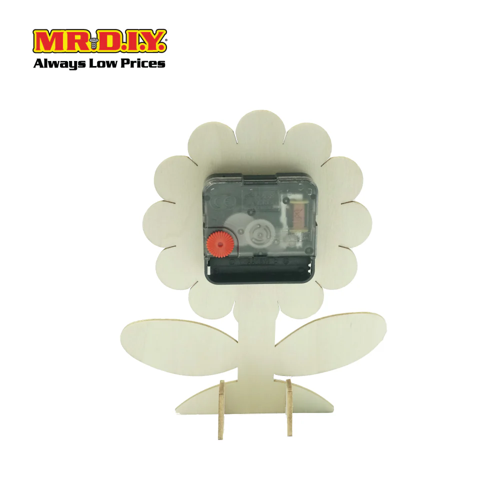 STEM Handmade Science Tinkering Kids Toys Sunflower Clock - Image 2