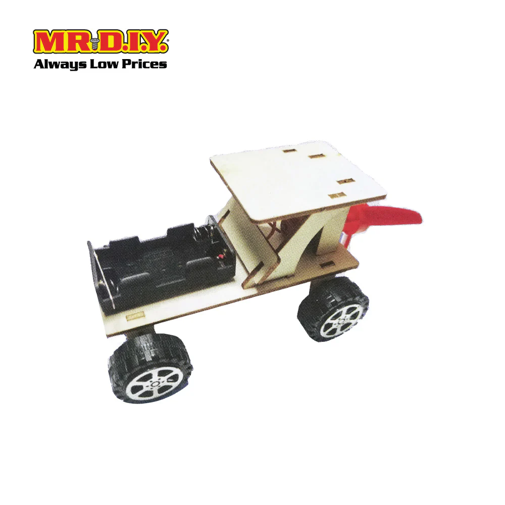 STEM Handmade Science Tinkering Kids Toys Wind Off-Road Vehicle Car - Image 2