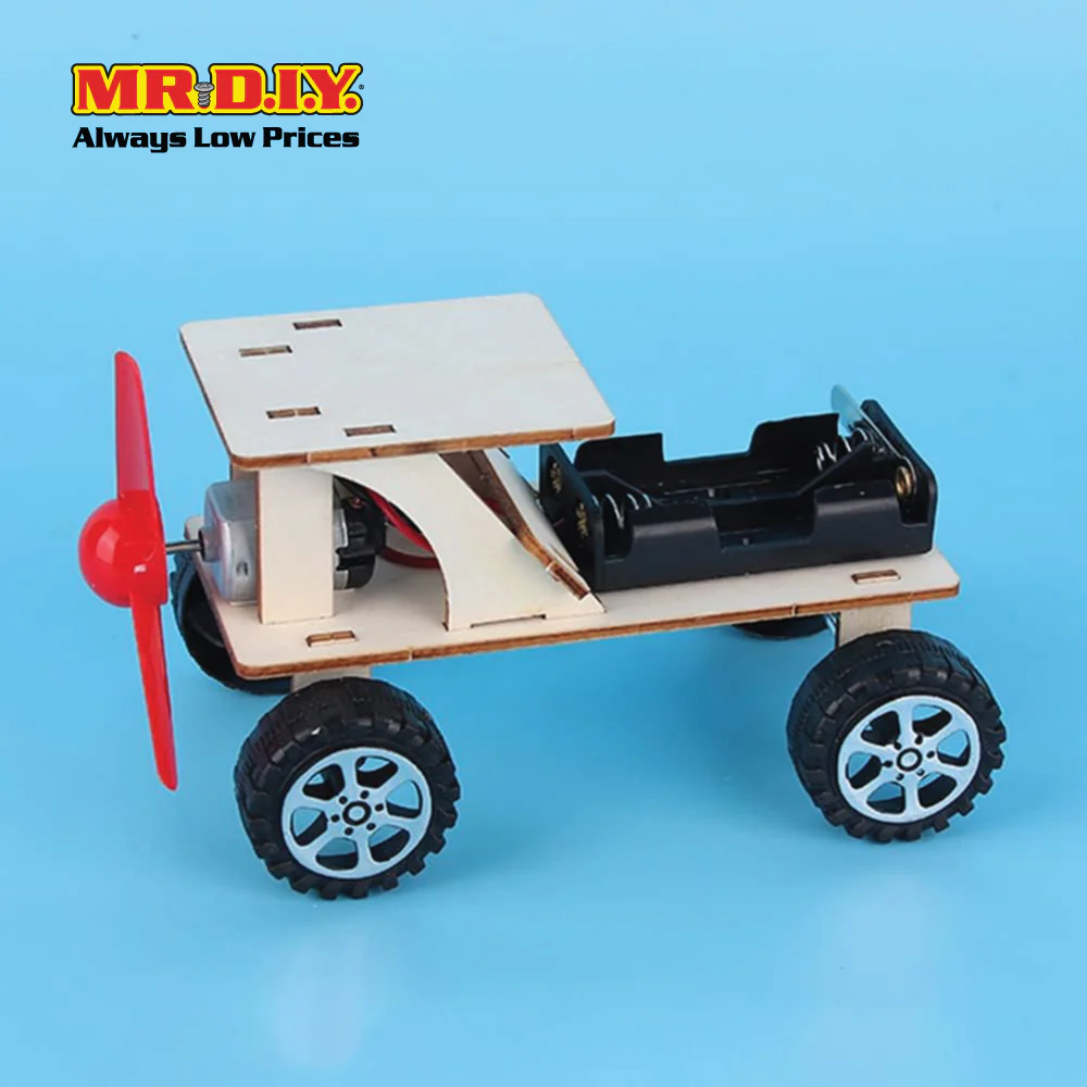 STEM Handmade Science Tinkering Kids Toys Wind Off-Road Vehicle Car - Image 7