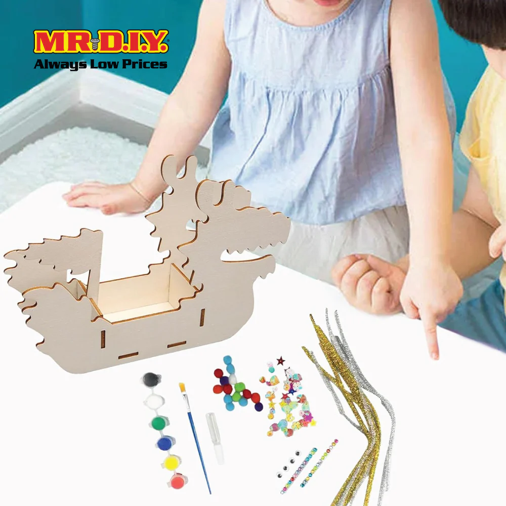 STEM Handmade Science Tinkering Kids Toys Dragon Boat Model A - Image 4