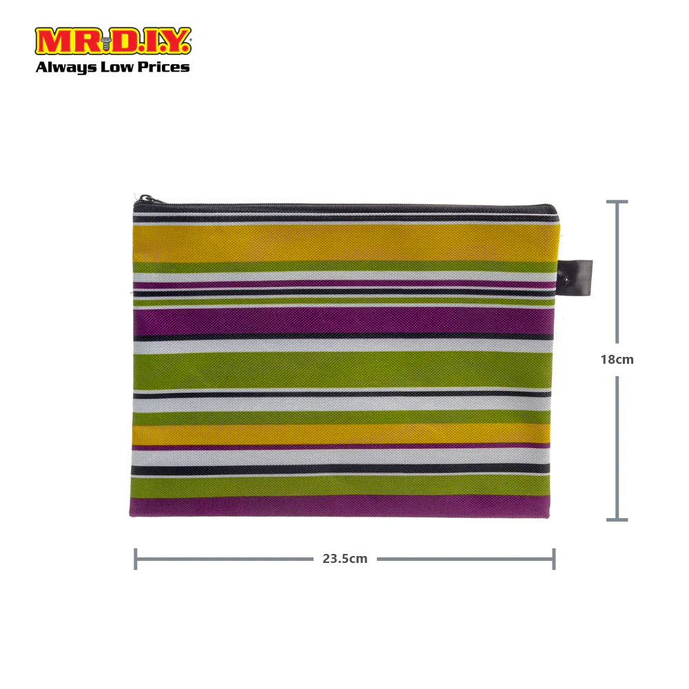 Stripe Document Bag 8302 - Image 5