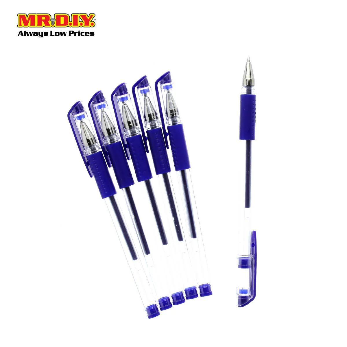 STYNO Blue Gel Pen 0.5mm (6 pcs) - Image 2