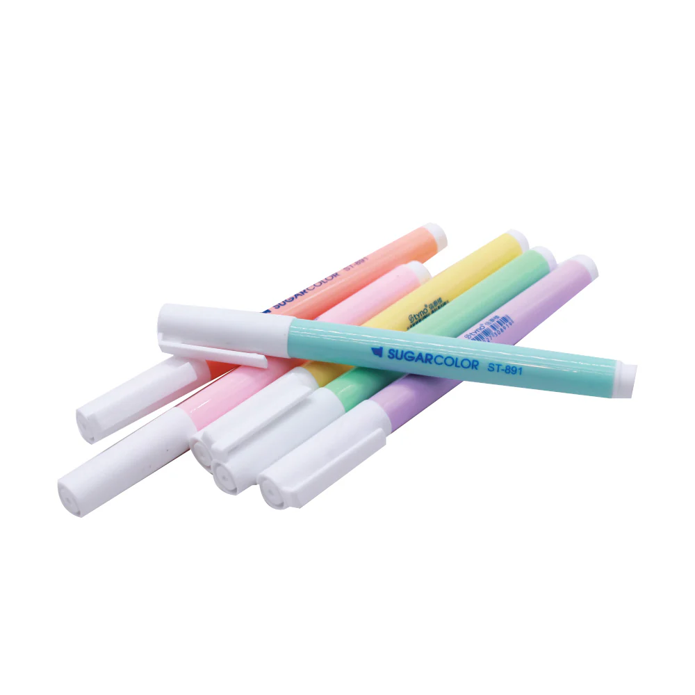 STYNO Sugarcolor Highlighter Pack ST-891-6 (6pcs) - Image 2