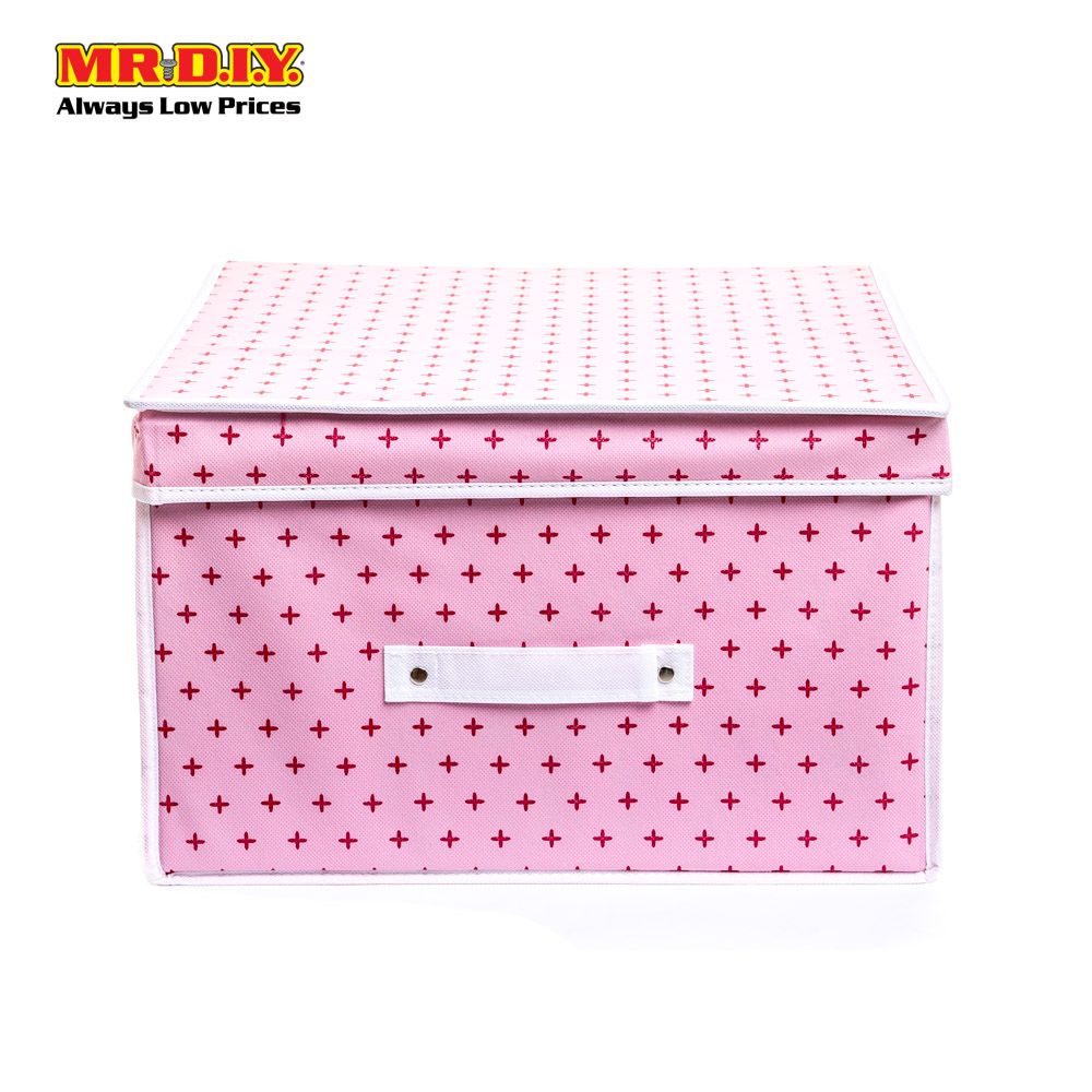 SUNEE Foldable Non-Woven Storage Box with Lid 70417 - Image 3