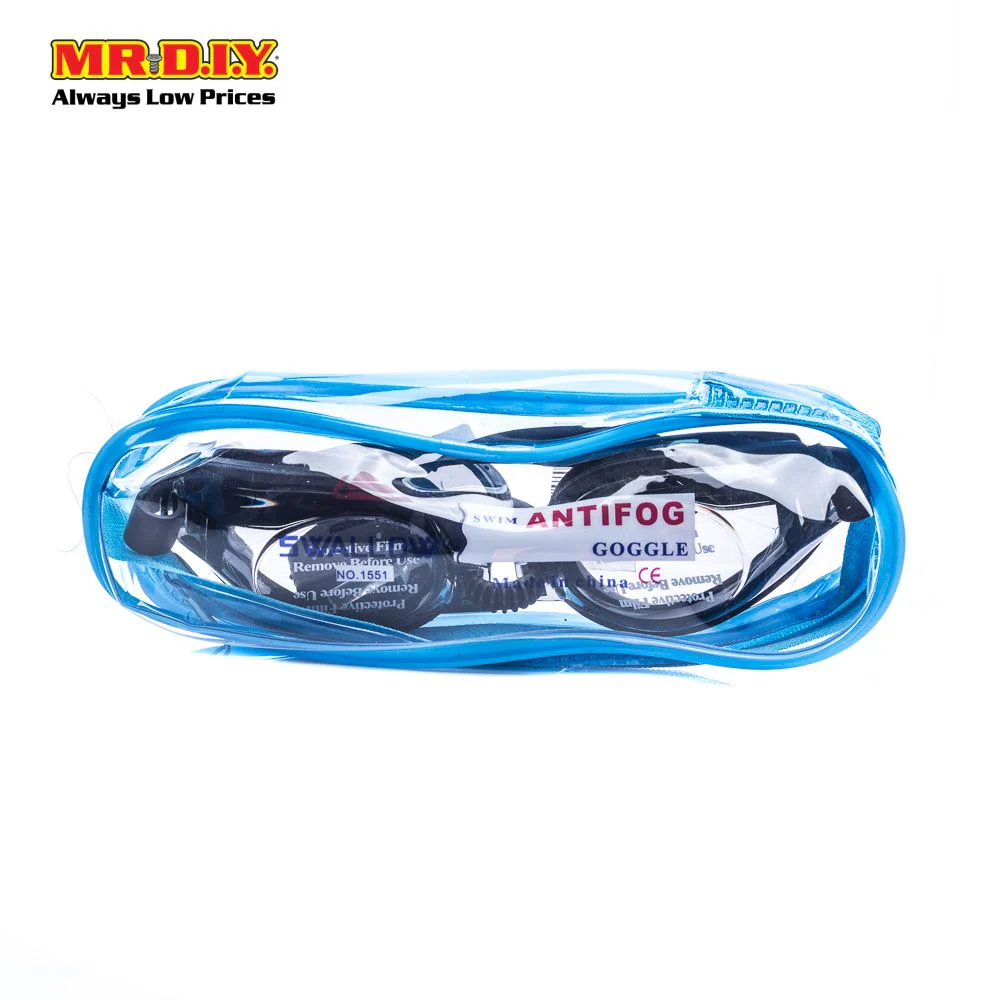 SWALLOW Kids Swimming Adjustable Clear Lens Anti-Fog Goggles (No.1551) - Image 3