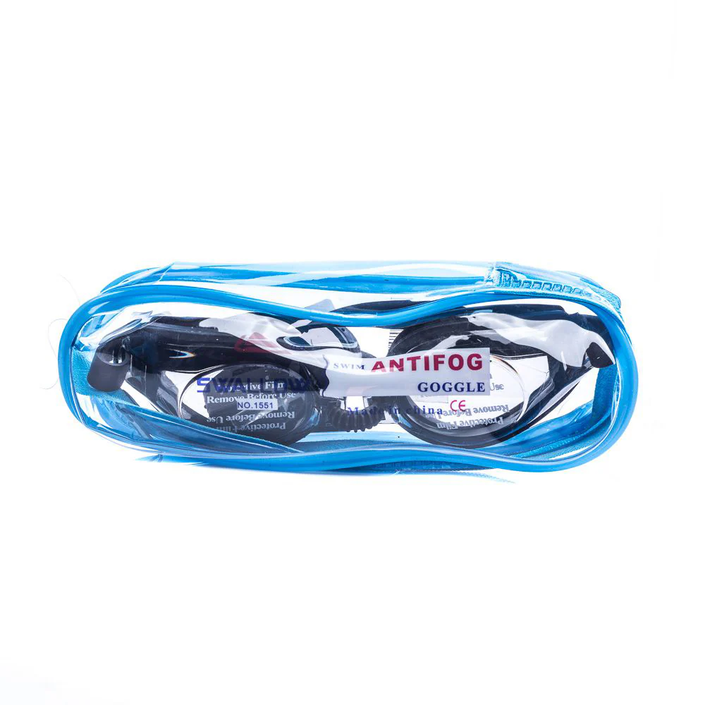 SWALLOW Kids Swimming Adjustable Clear Lens Anti-Fog Goggles (No.1551) - Image 5