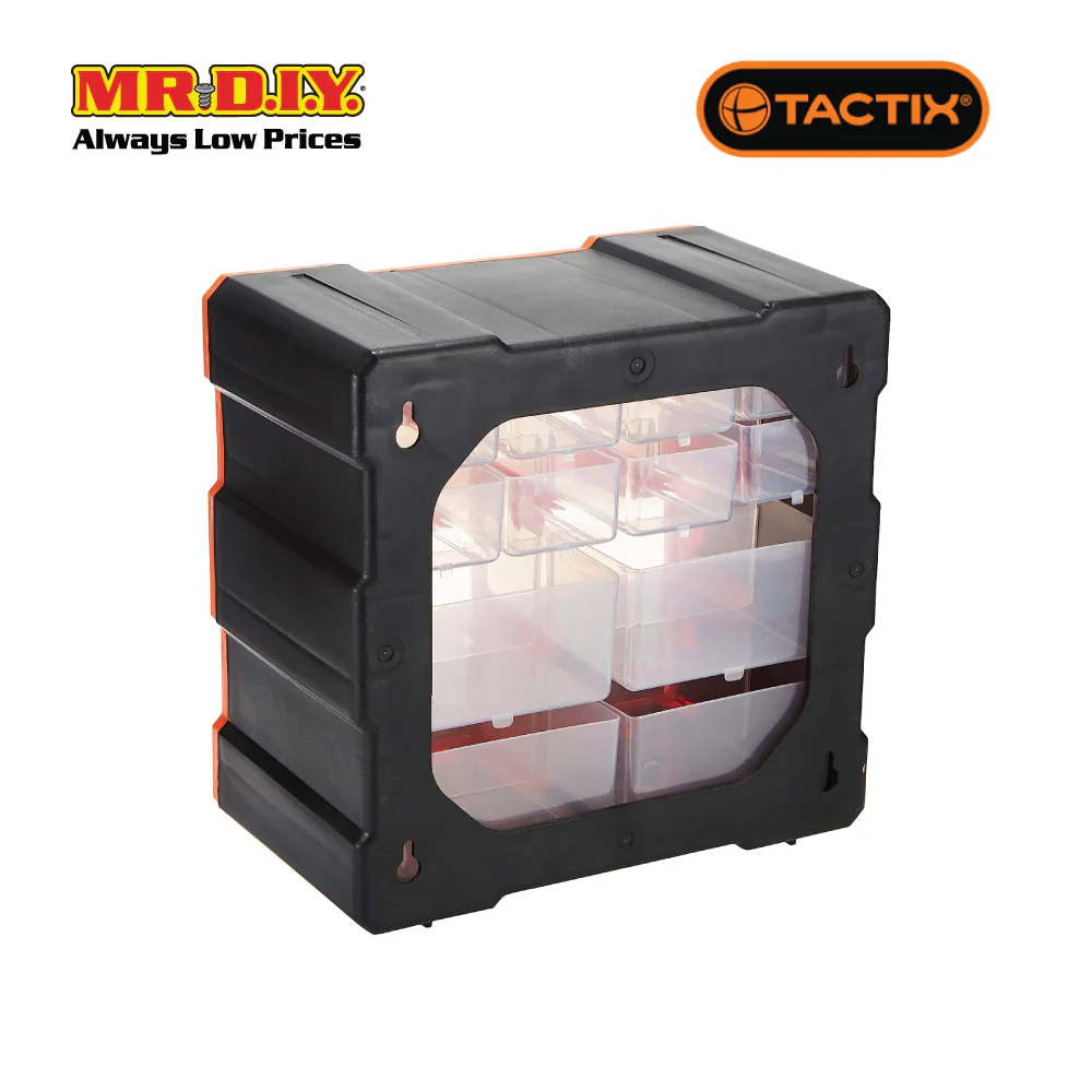 TACTIX 12-Drawers Storage Bin - Image 3