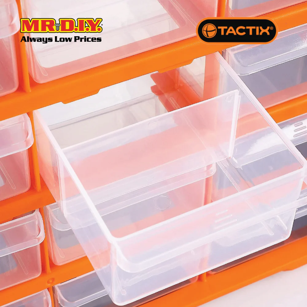 TACTIX 18-Drawers Storage Bin - Image 3