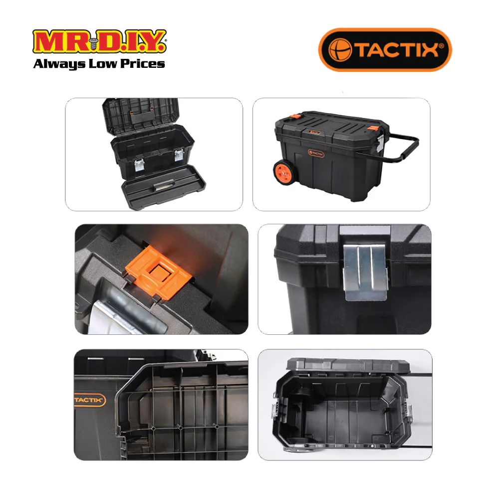 TACTIX 2 In 1 Tool Box Set - Image 2