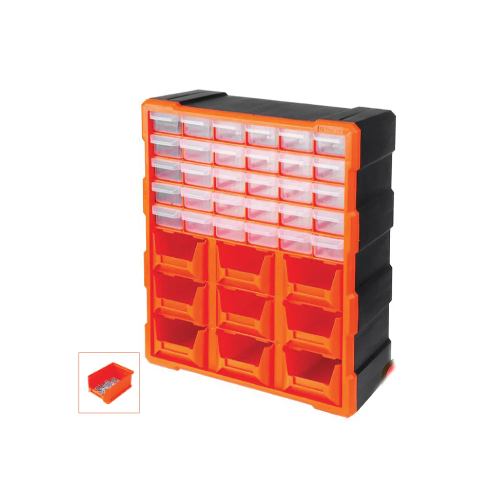 TACTIX 30-Drawers Storage Bin With 9 Tray - Image 5