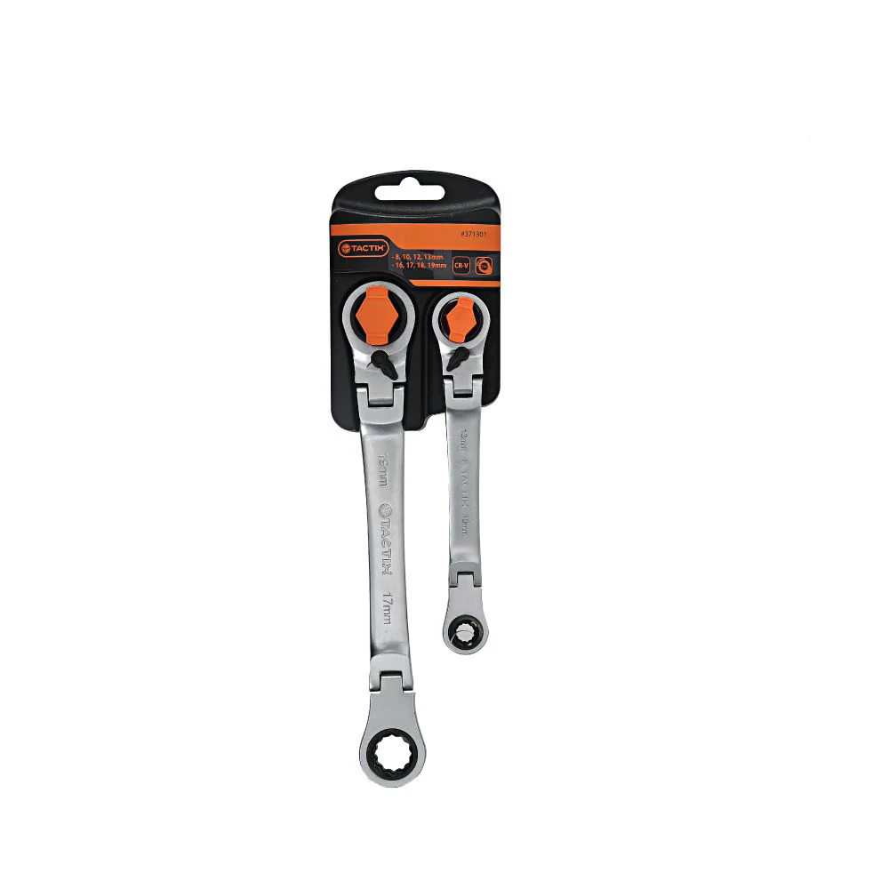 TACTIX 4-In-1 Double Flex Ratchet Wrench (2 pieces) - Image 4