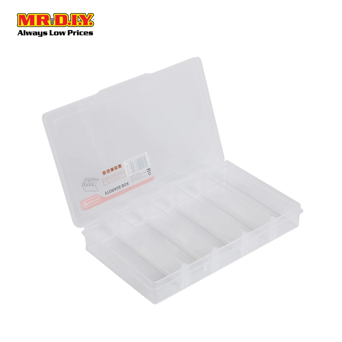 TACTIX 5 Compartments Storage Box - Image 3