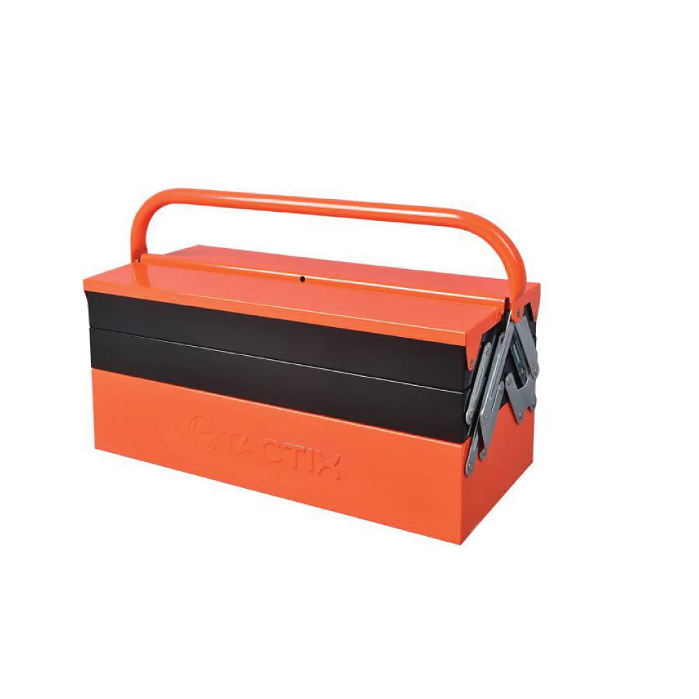 TACTIX 5-Drawer Metal Tool Box (45.7cm) - Image 3