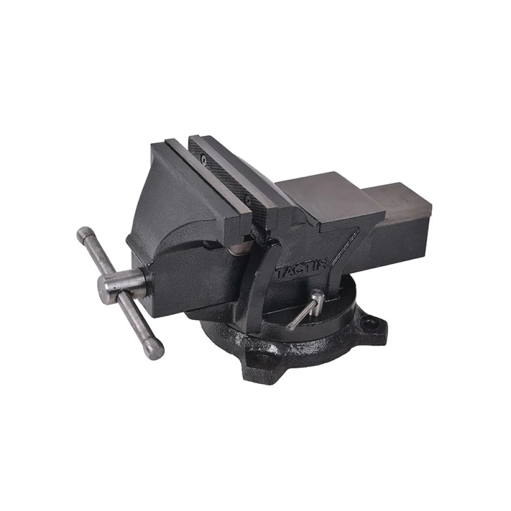 TACTIX Bench Vise With Swivel Base (5 Inch) - Image 2