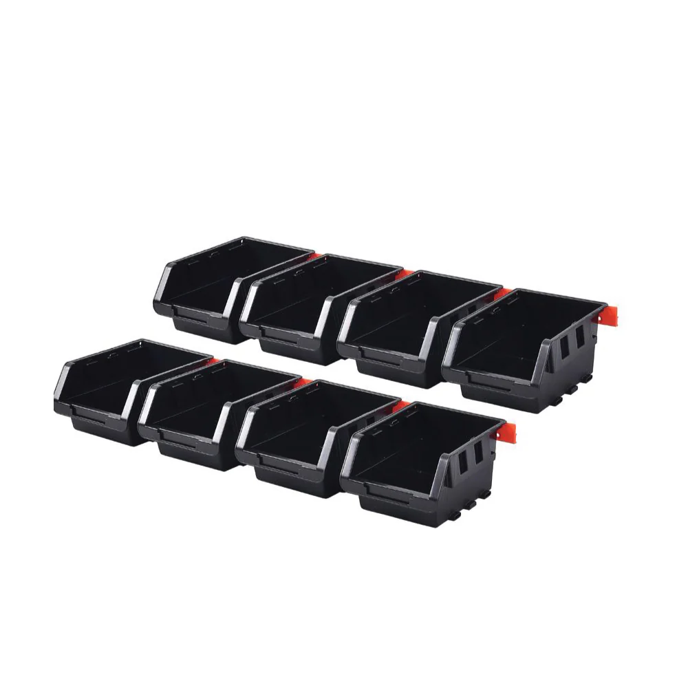 [BEST SELLER] TACTIX Black Storage Bin Set (8 pieces) - Image 5